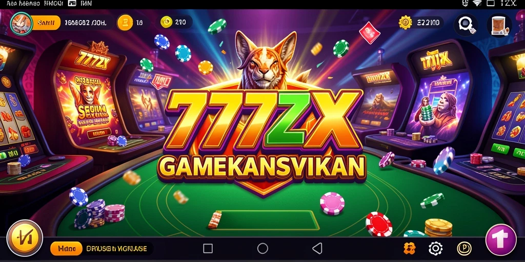 Screenshot gameplay 777ZX menampilkan momen seru permainan Kasino.