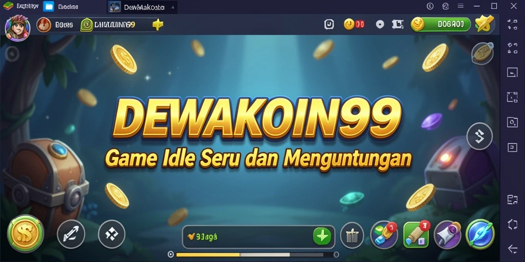 Tampilan gameplay DEWAKOIN99 yang menarik dan mendebarkan.