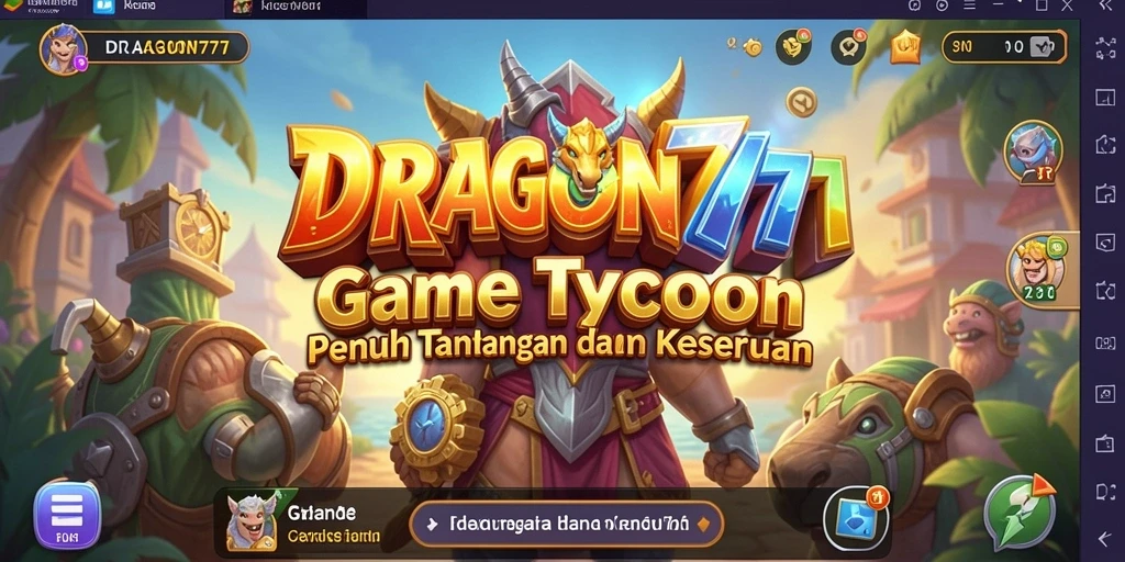 Tampilan gameplay DRAGON777 yang menarik dan mendebarkan.