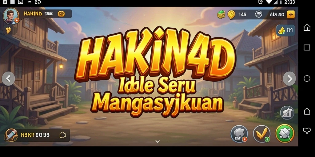 Tampilan gameplay HAKIN4D yang menarik dan mengasyikkan.