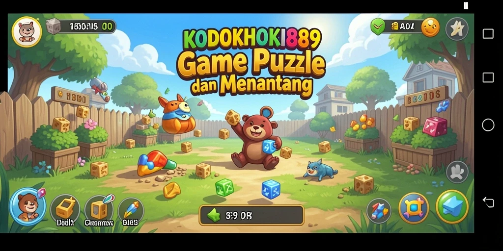 Tampilan gameplay KODOKHOKI889 yang menantang dan interaktif.