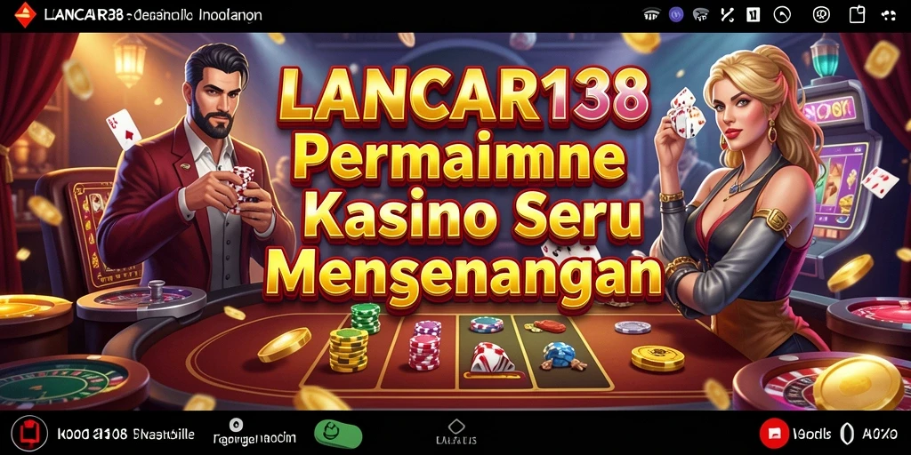 Tampilan screenshot utama LANCAR138 dengan gameplay Kasino yang menarik.