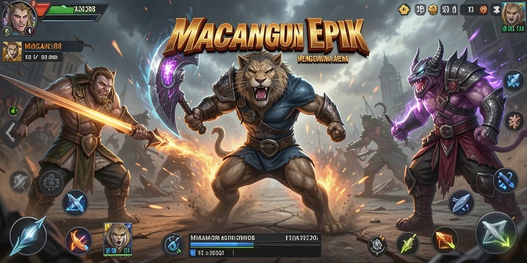 Gameplay dinamis dan mendebarkan di arena pertarungan MACAN388.