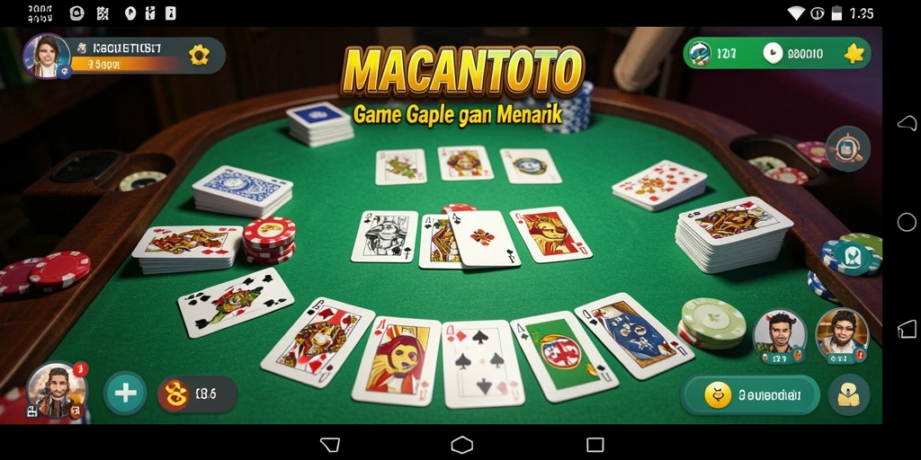 Tampilan gameplay seru dan interaktif dari MACANTOTO.