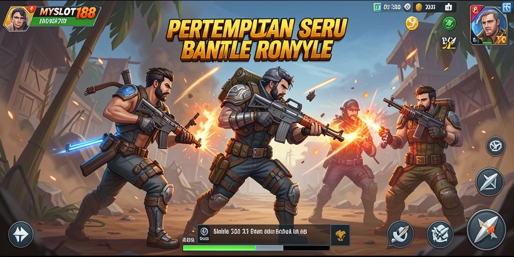Tampilan utama gameplay MYSLOT188 yang seru dan kompetitif.